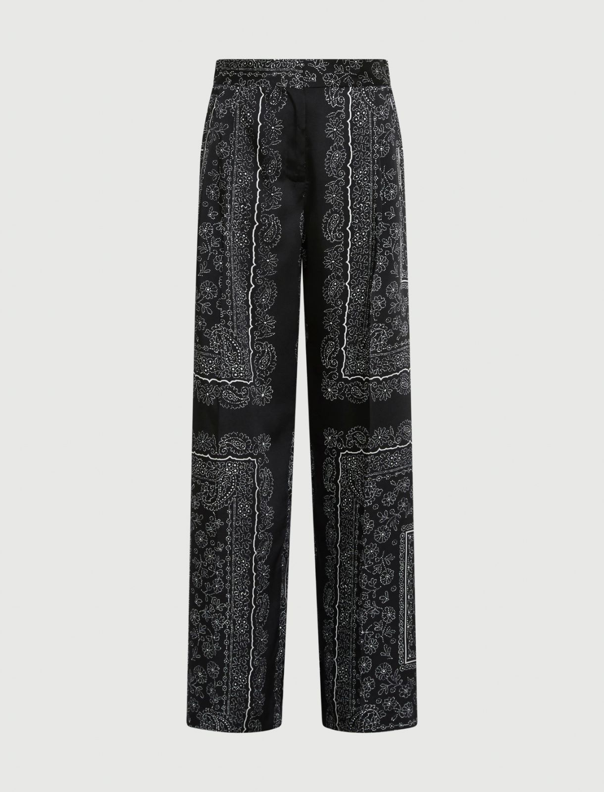 Pleated trousers - BLACK - Marella