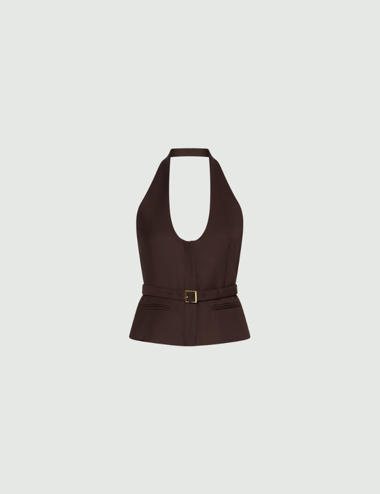 Open-back gilet - Marella