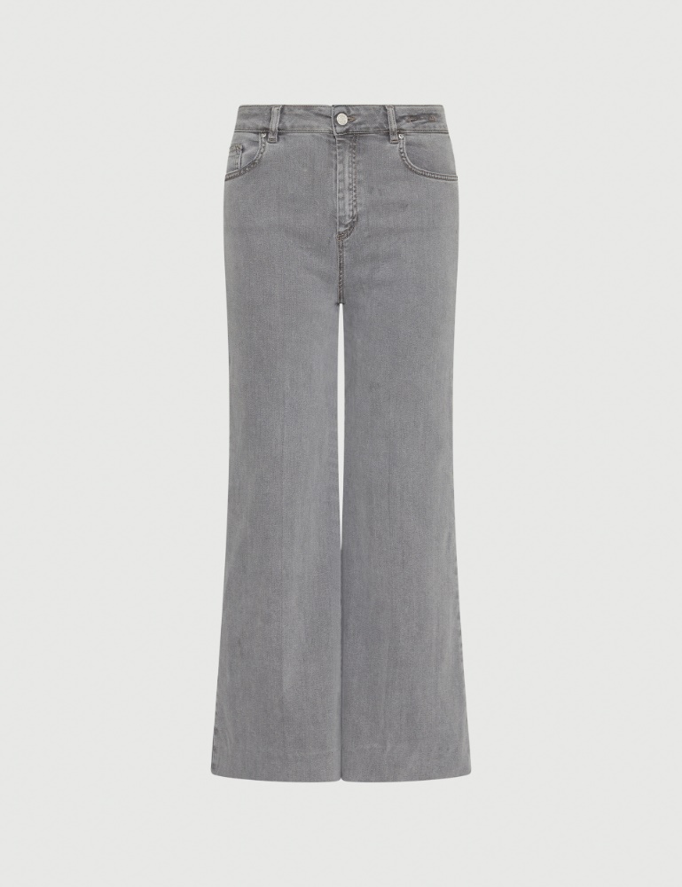 Wide-leg cropped jeans - Marella