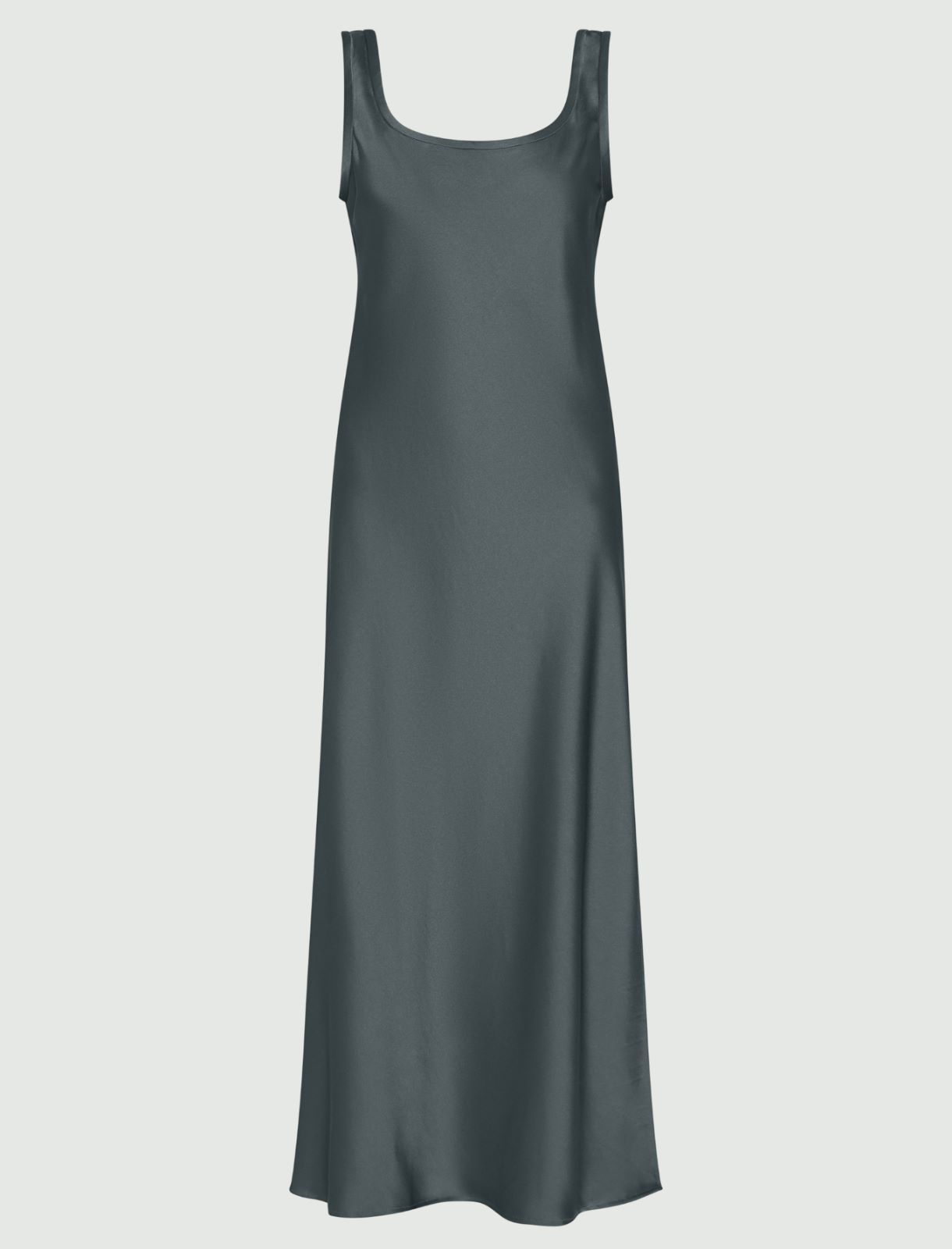 Satin slip dress - OLIVE - Marella