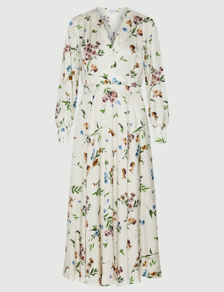 Satin criss-cross dress - Marella
