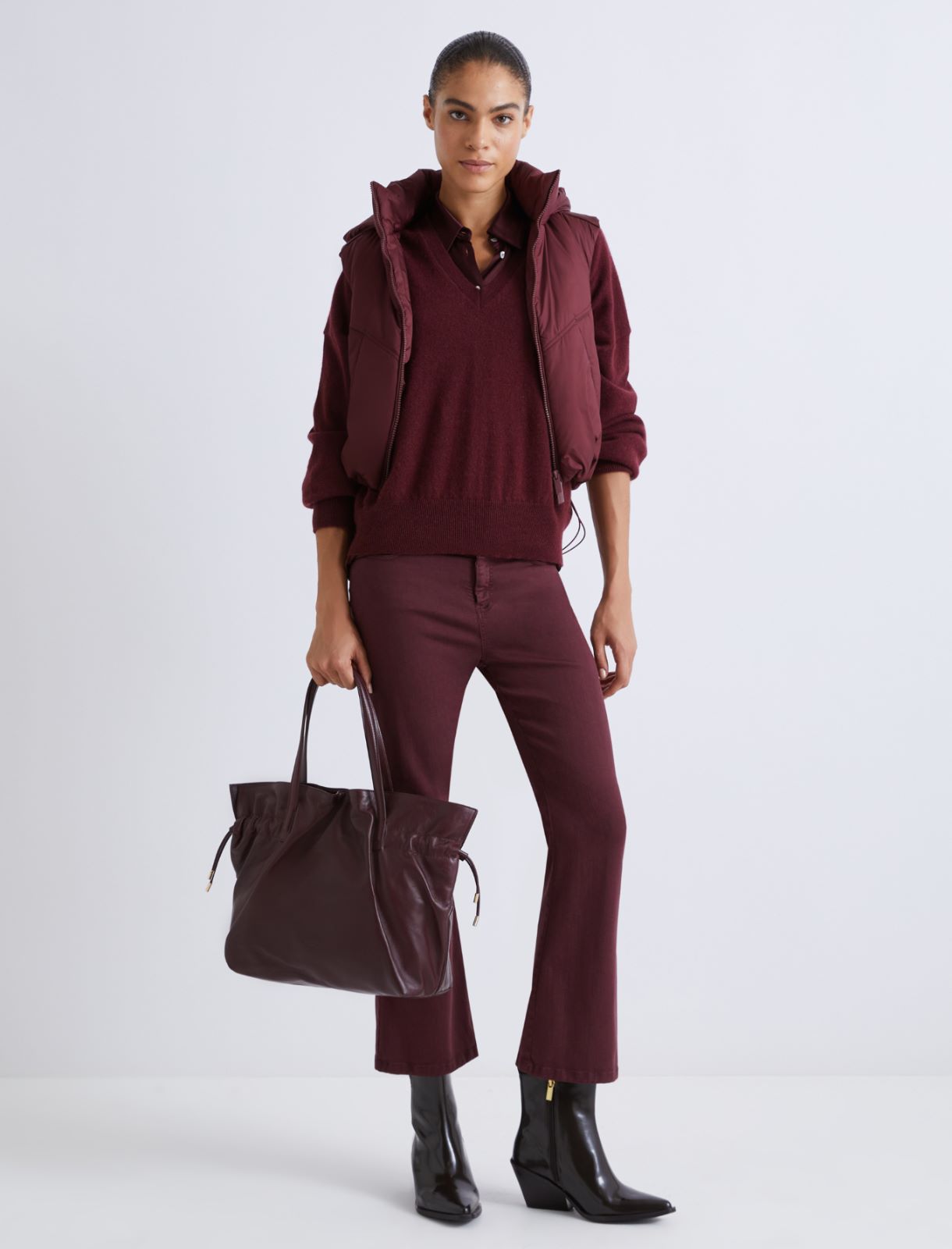 Quilted gilet - BORDEAUX - Marella - 2