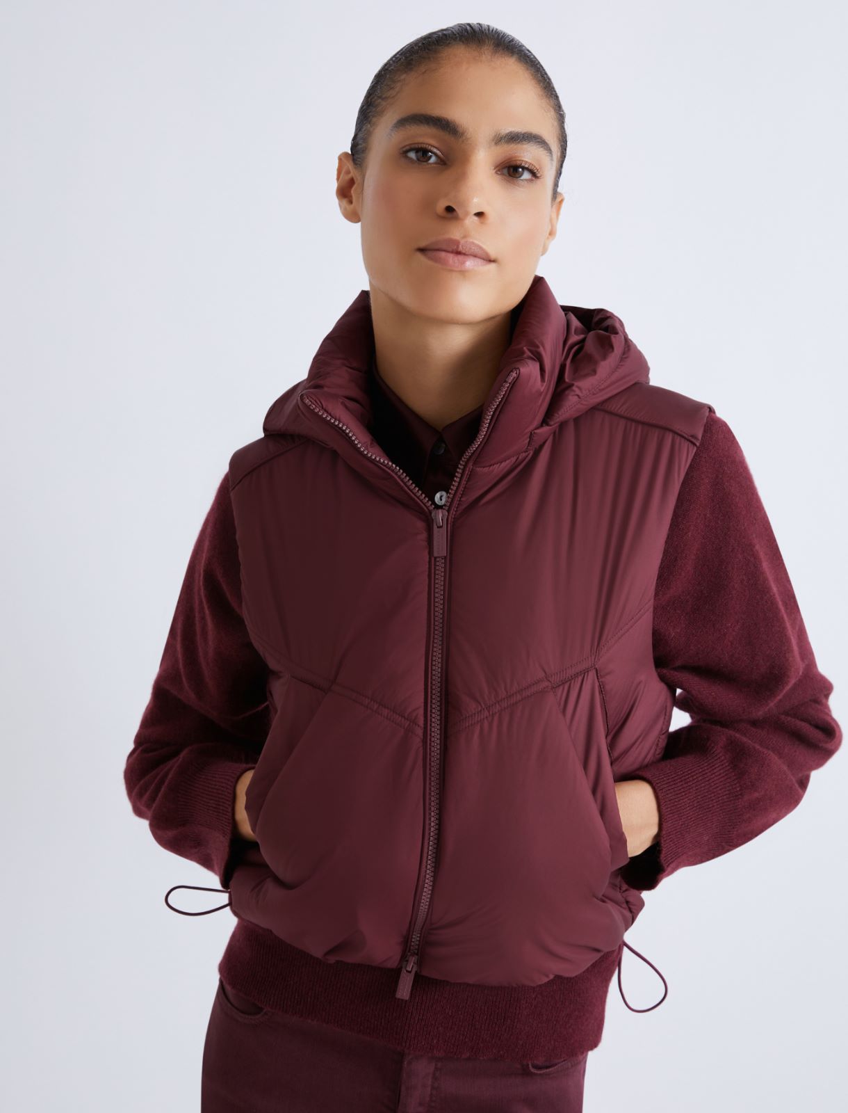 Quilted gilet - BORDEAUX - Marella - 5