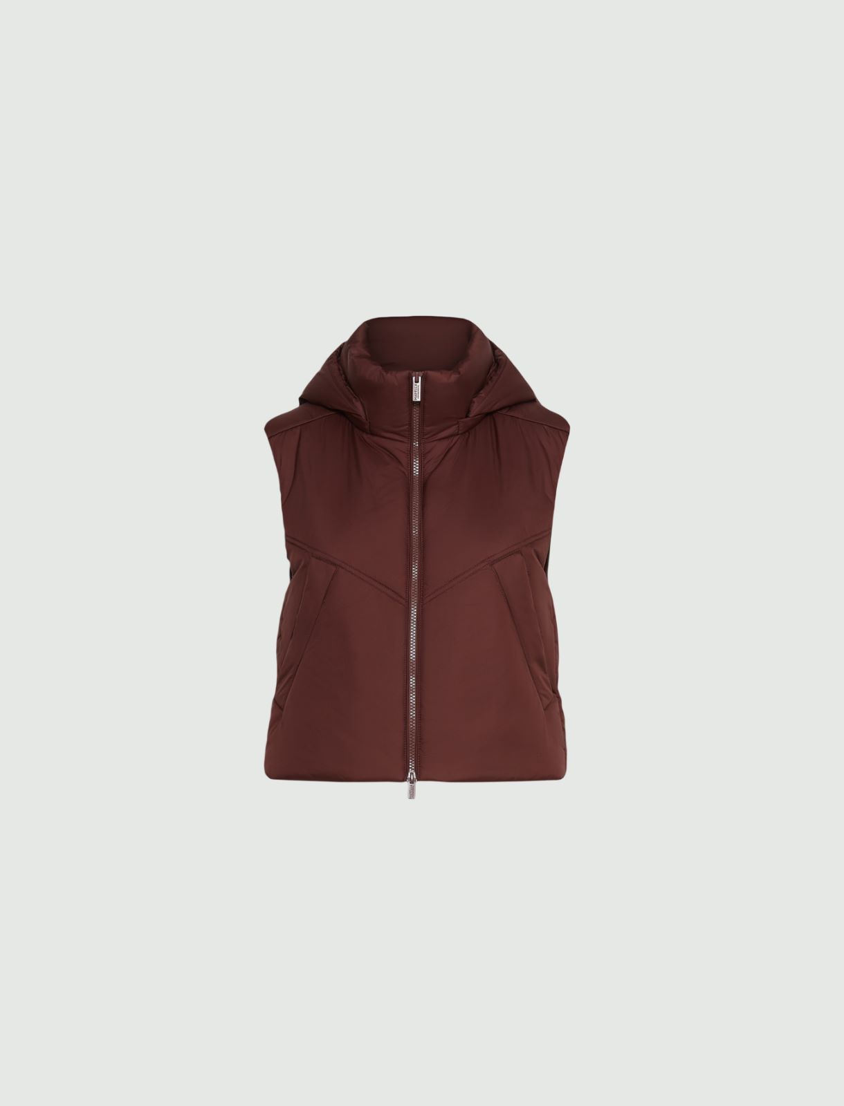 Quilted gilet - BORDEAUX - Marella