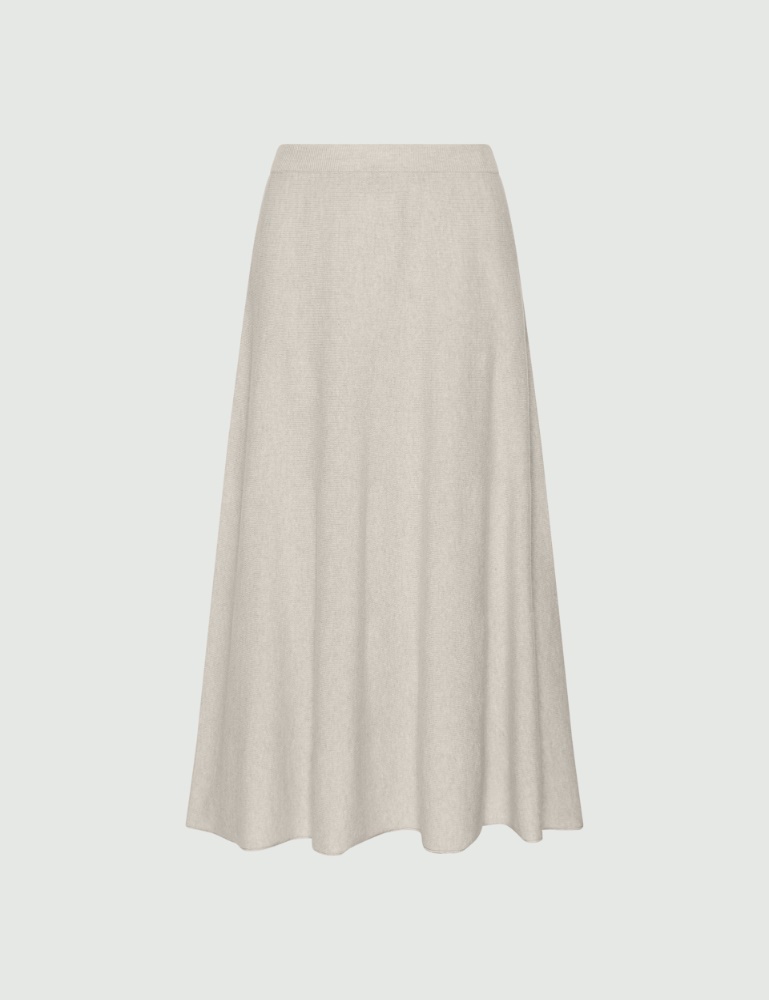 Cashmere-blend calf-length skirt - Marella