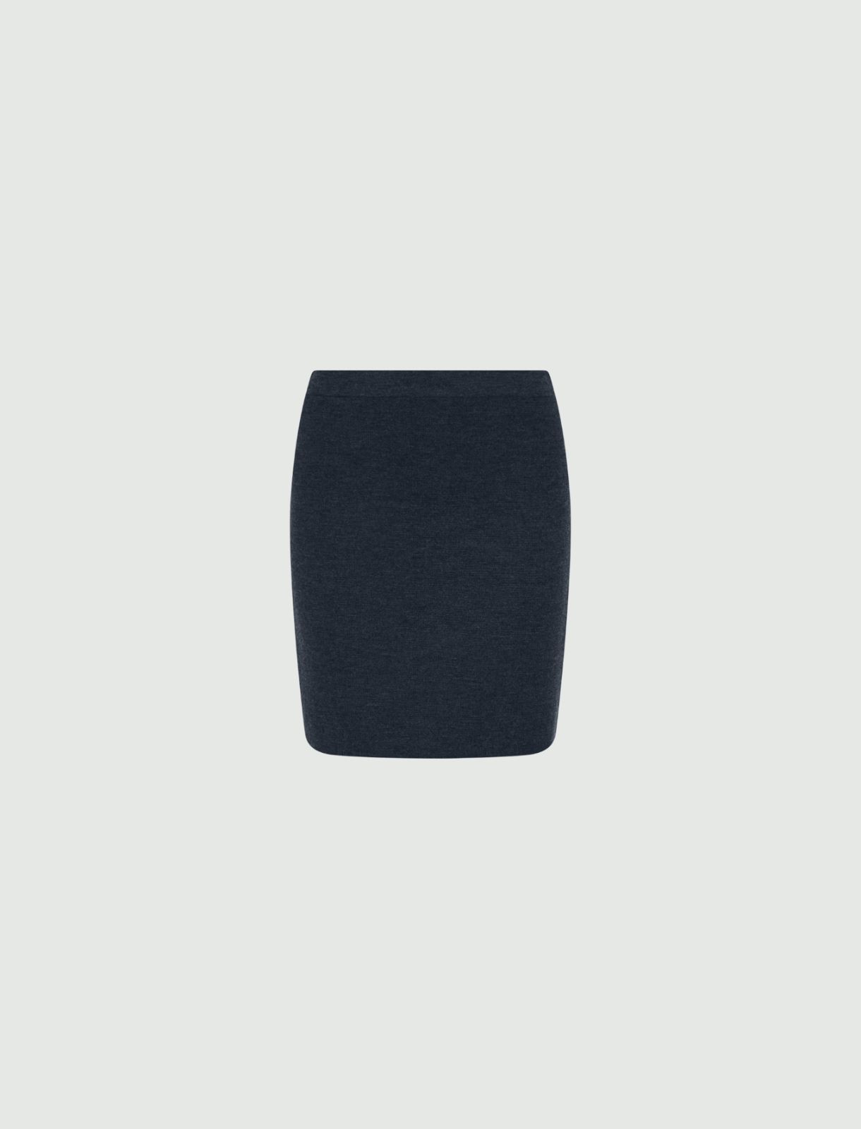 Knit skirt - DARK GREY - Marella