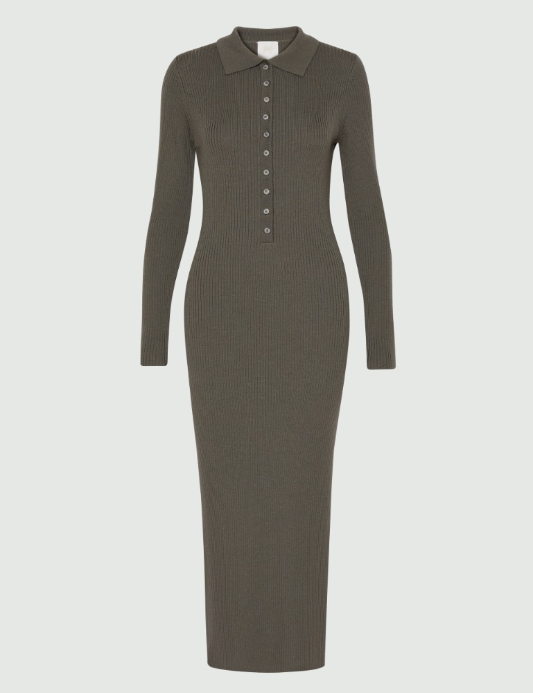 Pure wool polo dress - Marella
