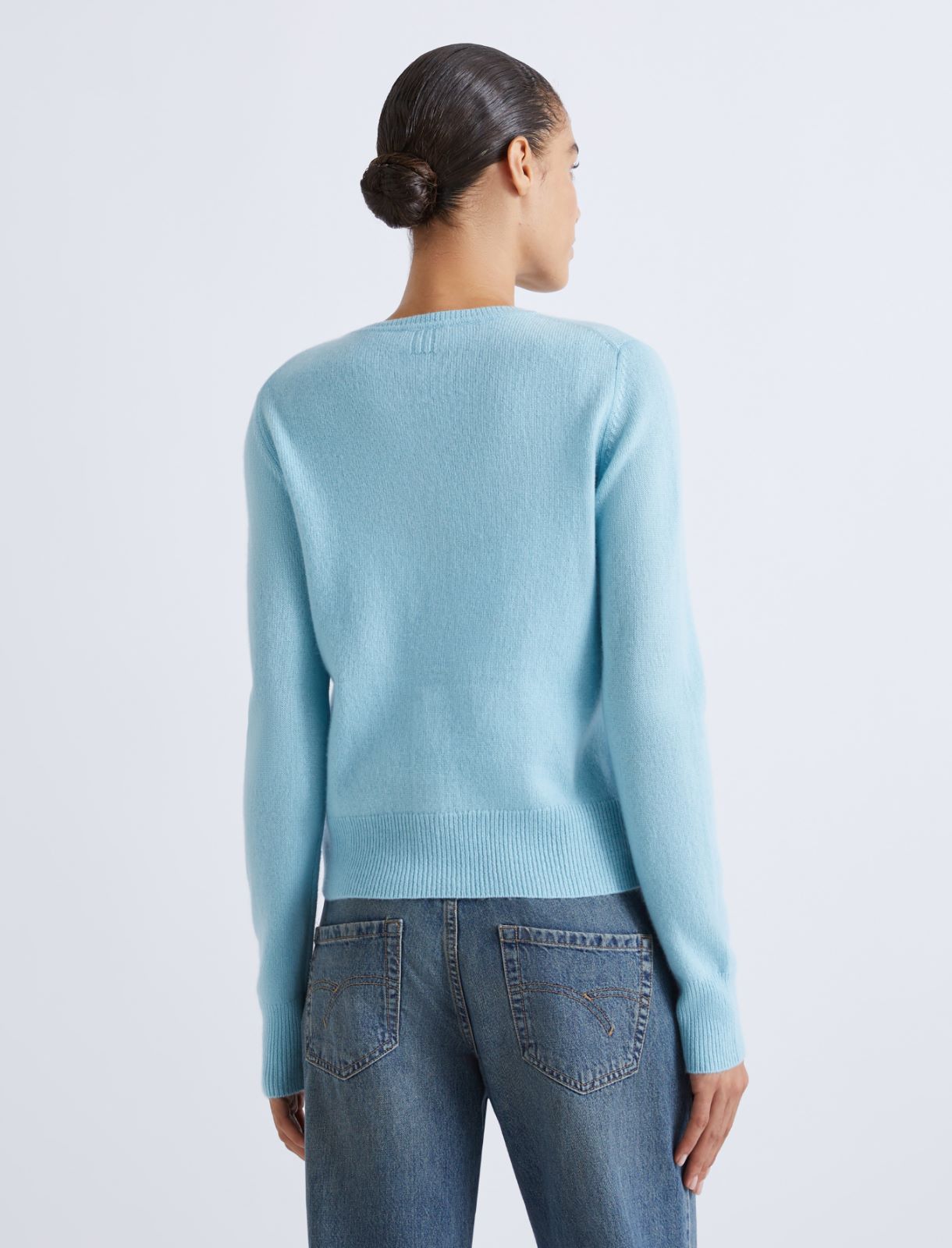 Cashmere-blend cardigan - WATER - Marella - 3