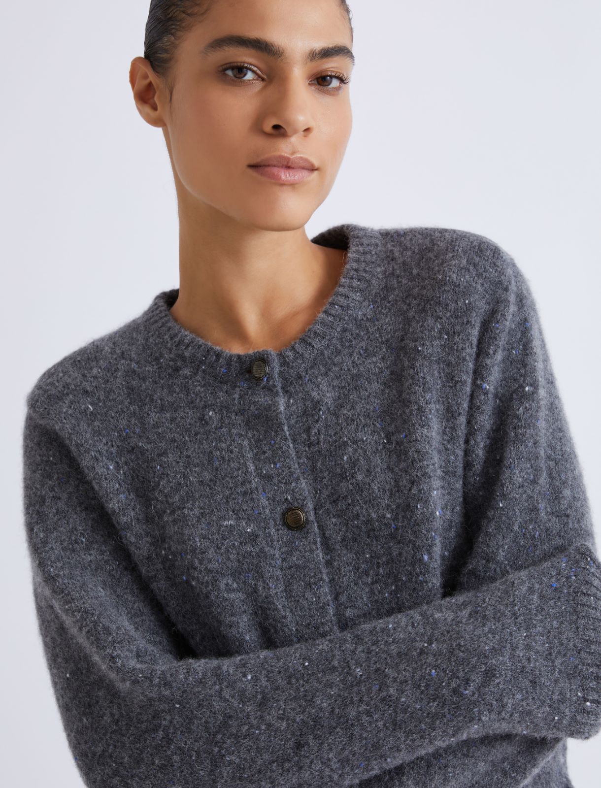 Cardigan con tasche - GRIGIO - Marella - 5