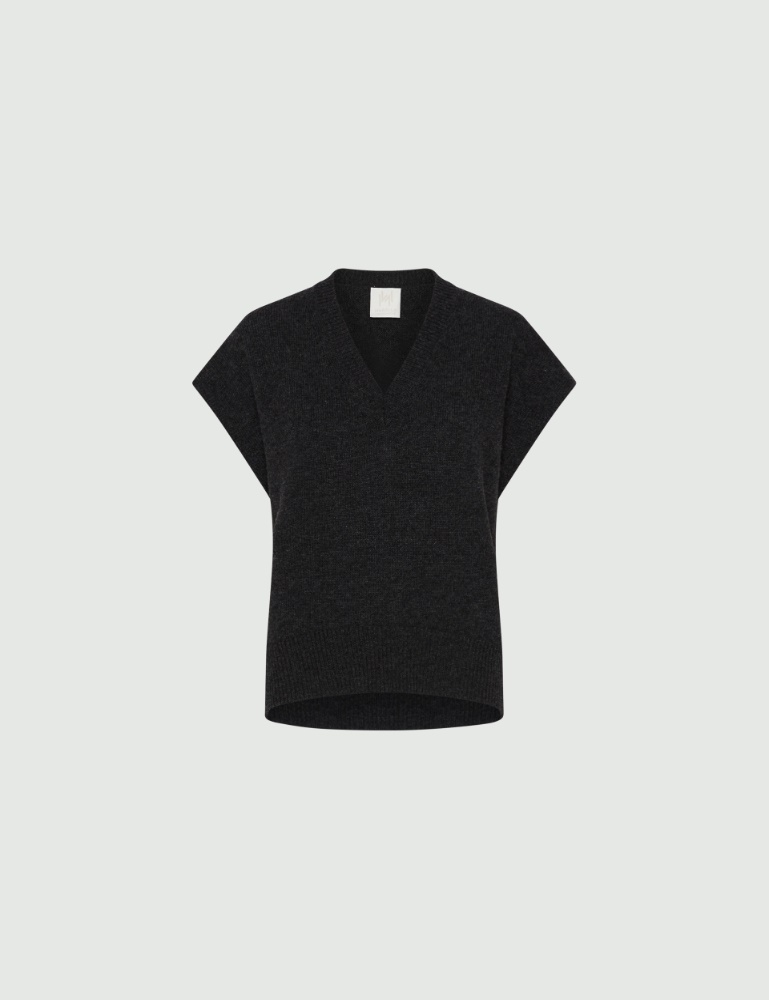Oversized wool gilet - Marella