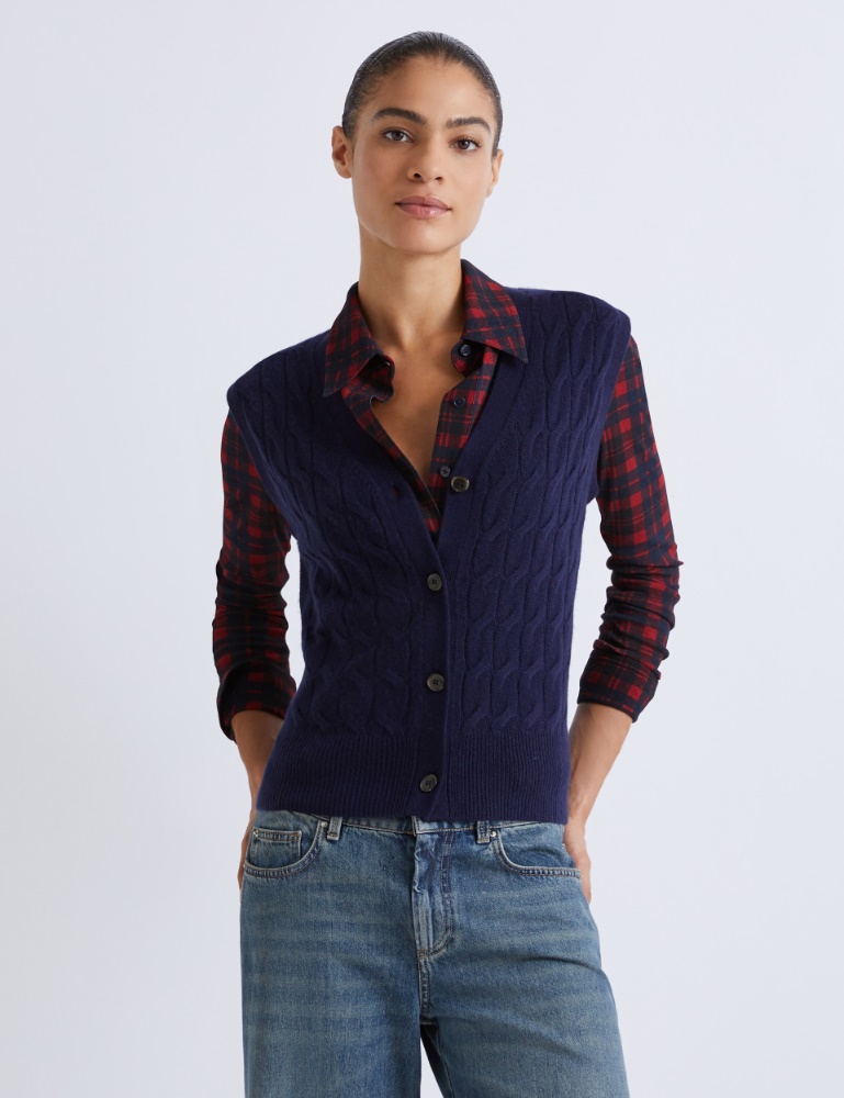 Cashmere-blend gilet - Marella