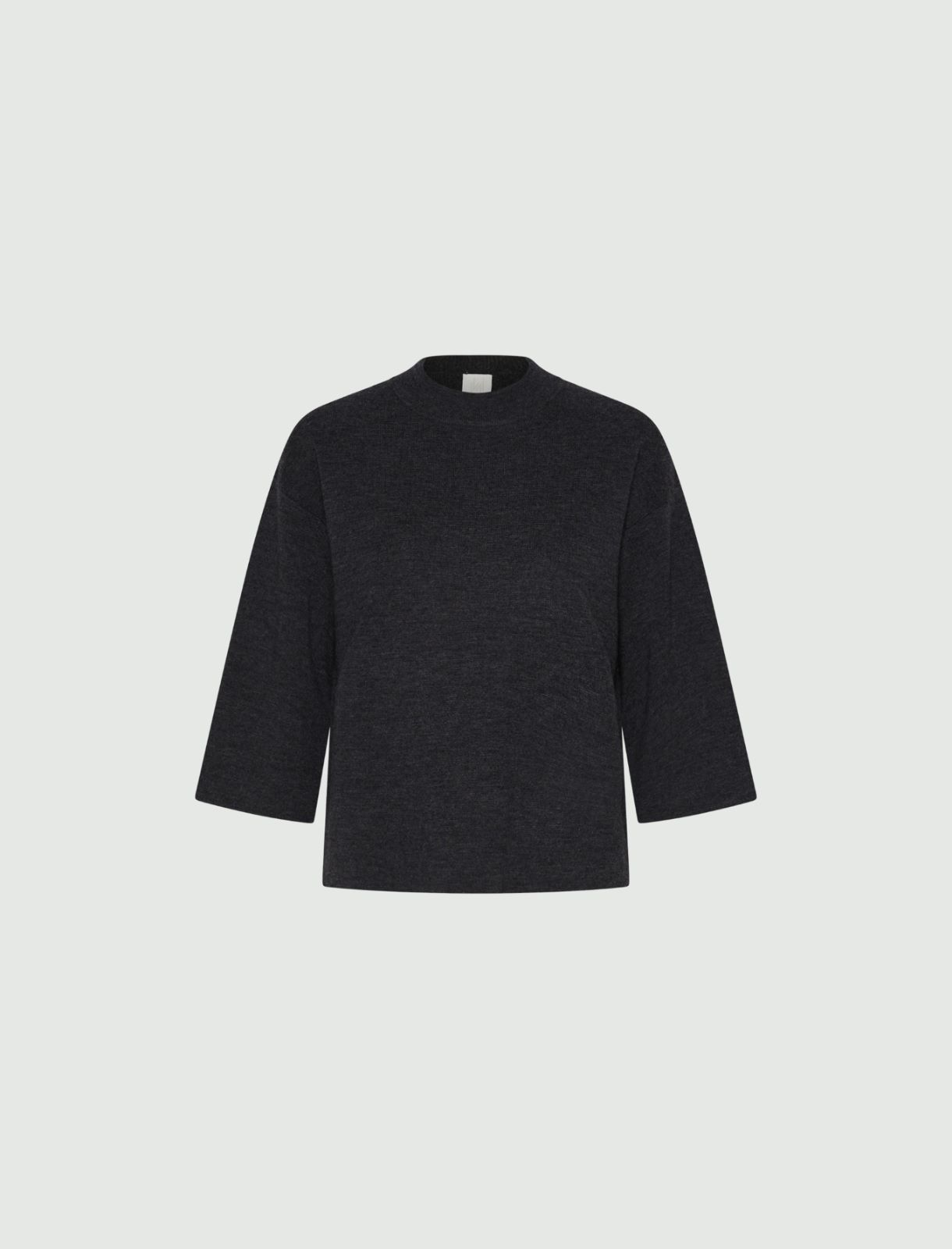 Pure wool sweater - DARK GREY - Marella - 5
