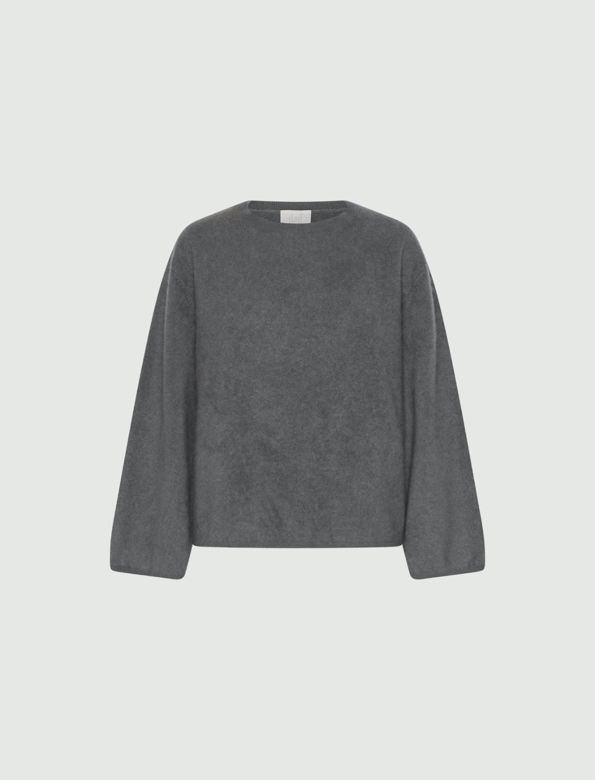 Sweter z mieszanki kaszmiru - OLIWKOWY - Marella - 5