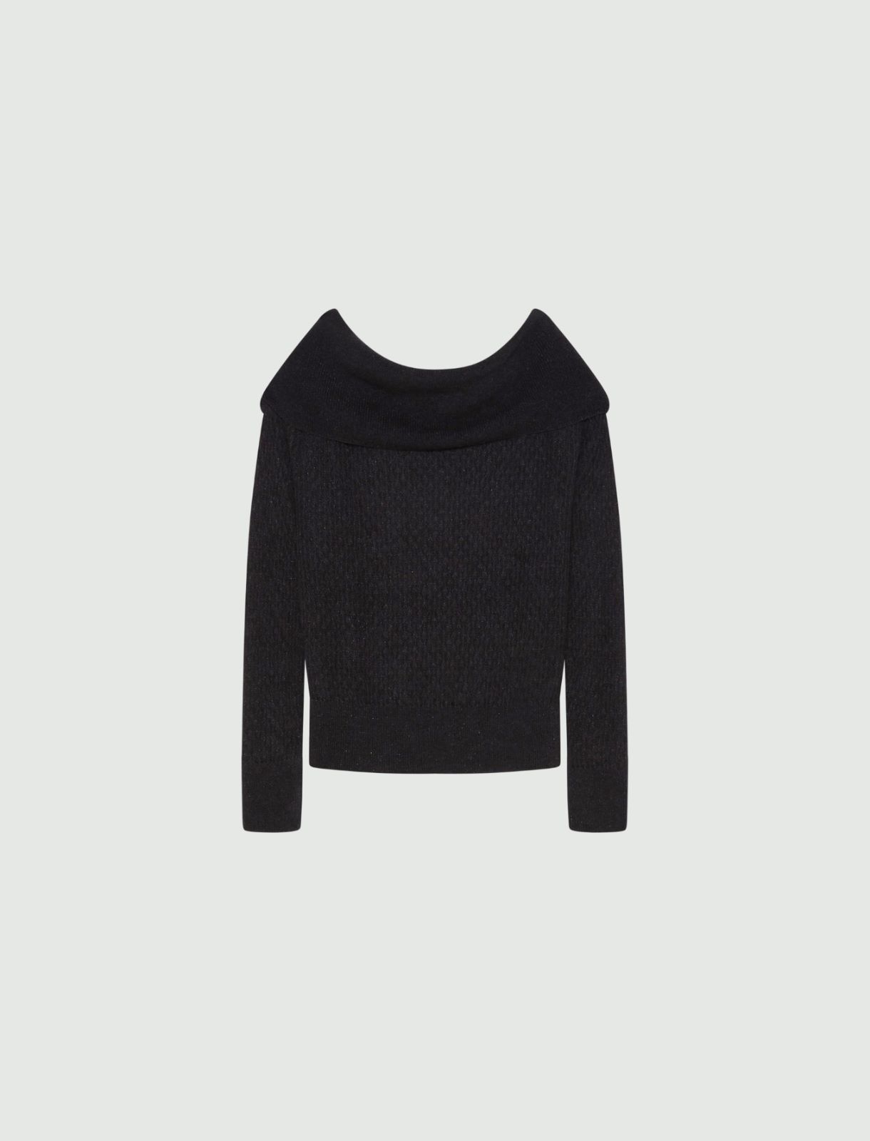 Pullover mit Wasserfallausschnitt - ANTHRAZIT - Marella - 2