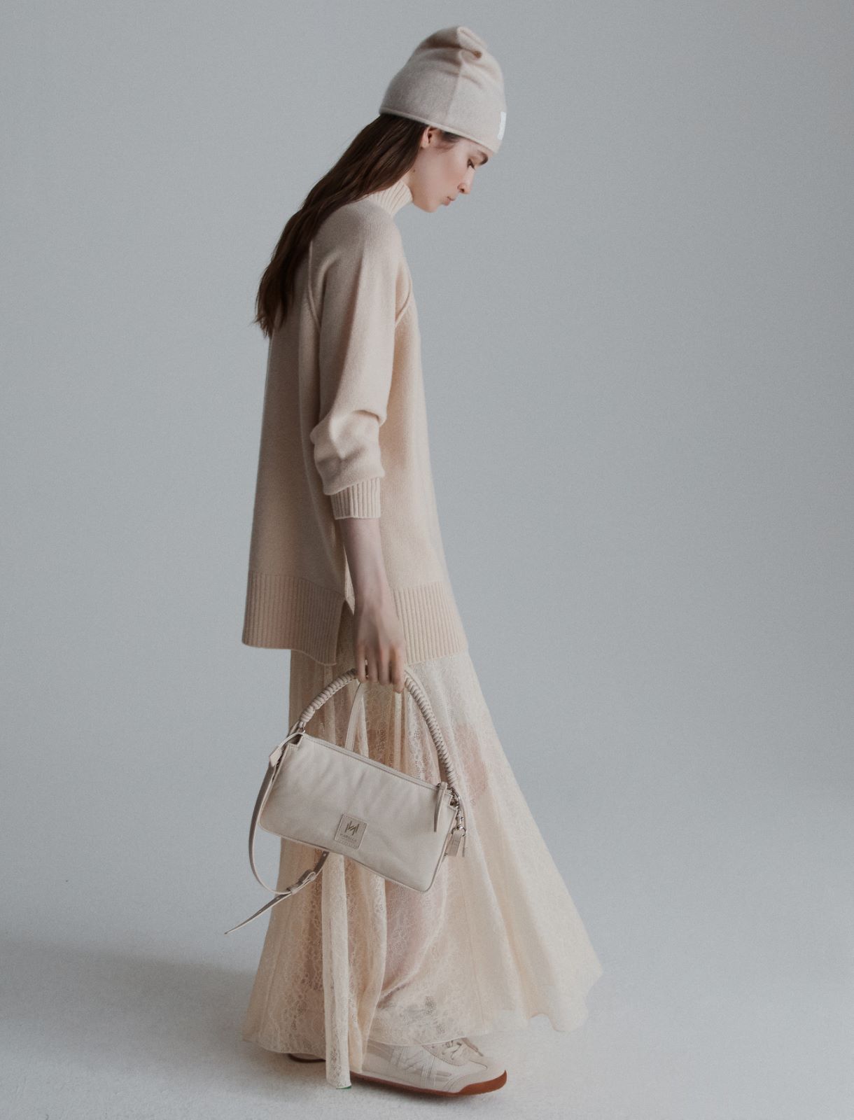 High-neck sweater - CREAM - Marella - 2