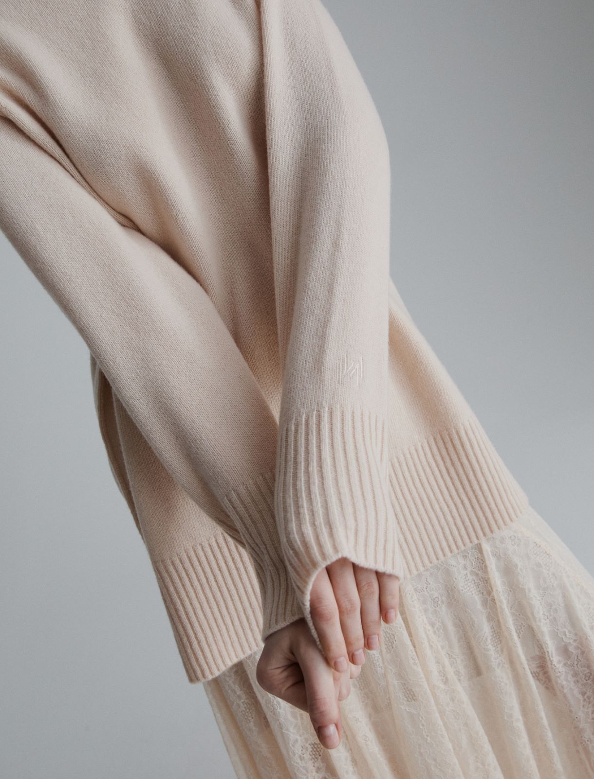 High-neck sweater - CREAM - Marella - 5