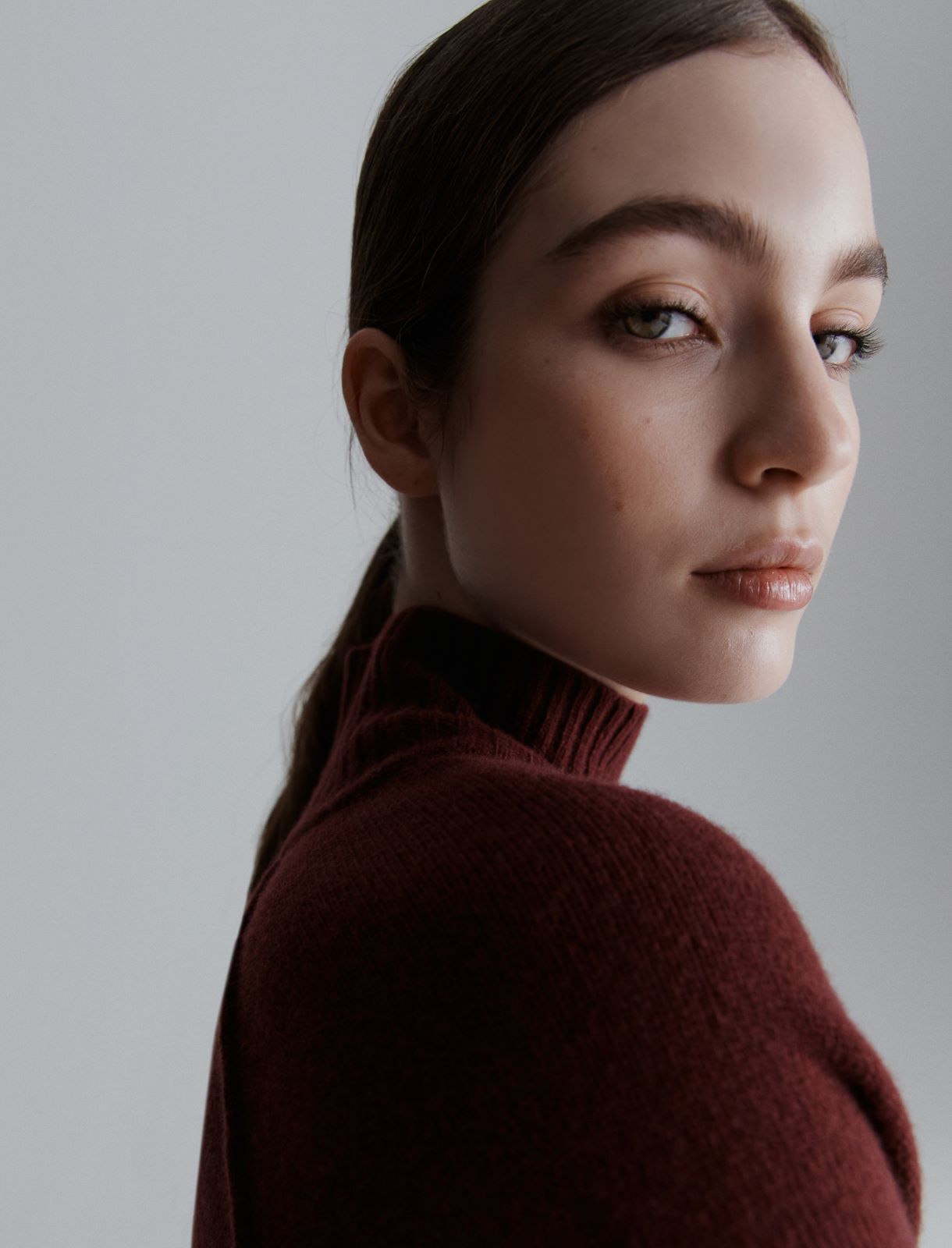 High-neck sweater - BORDEAUX - Marella - 4