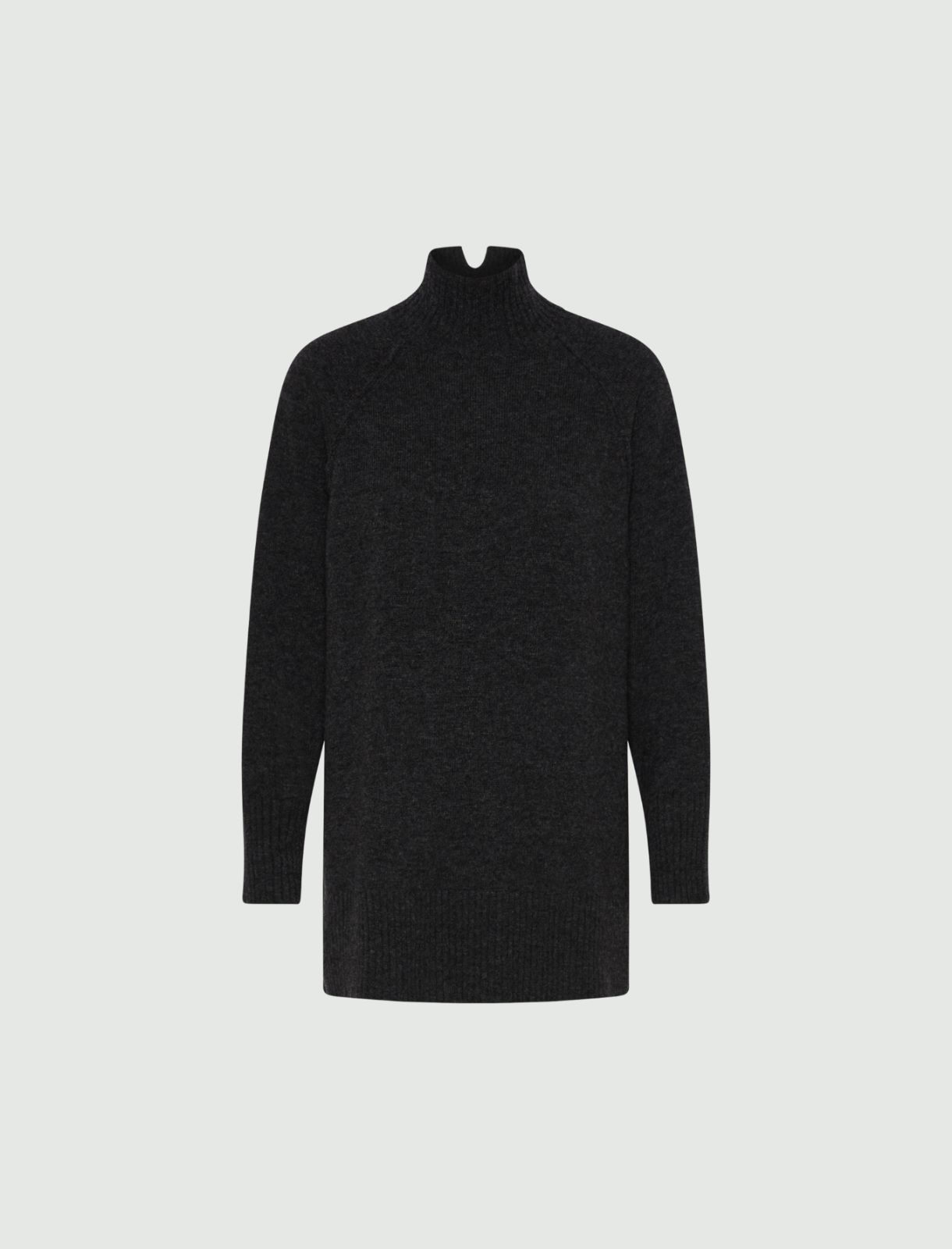 High-neck sweater - DARK GREY - Marella