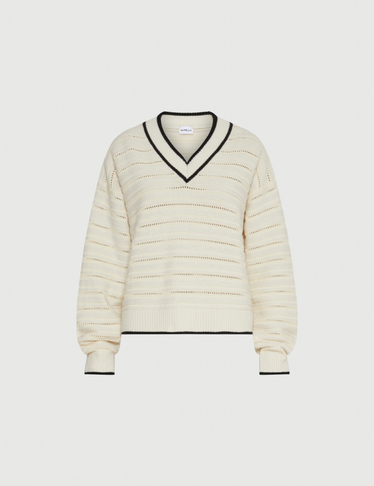Wool and cotton sweater - Marella