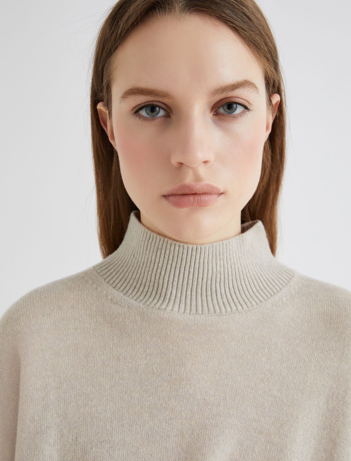 Draped sweater - NATURAL - Marella - 5