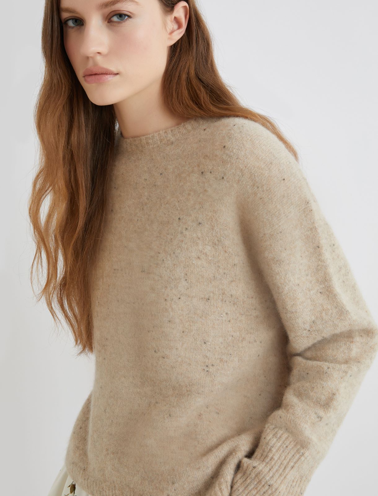 Knop yarn sweater - CAMEL - Marella - 4