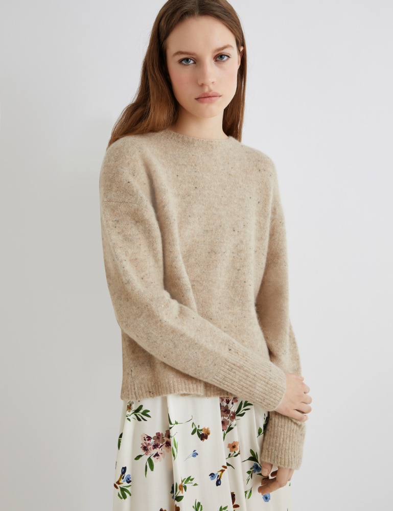 Knop yarn sweater - Marella