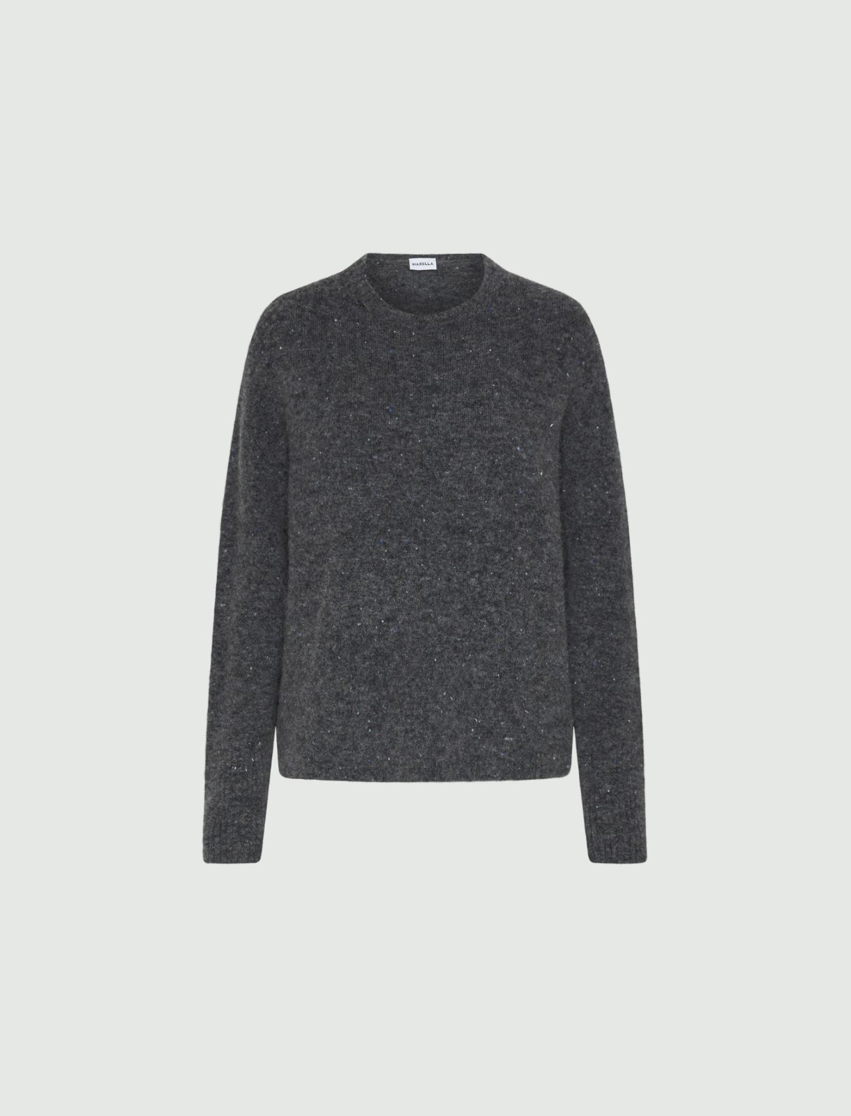 Knop yarn sweater - GREY - Marella