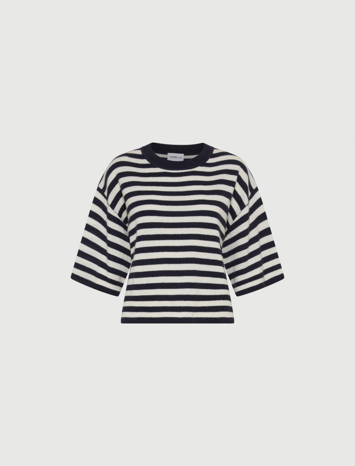 Cashmere crew-neck sweater - NAVY - Marella