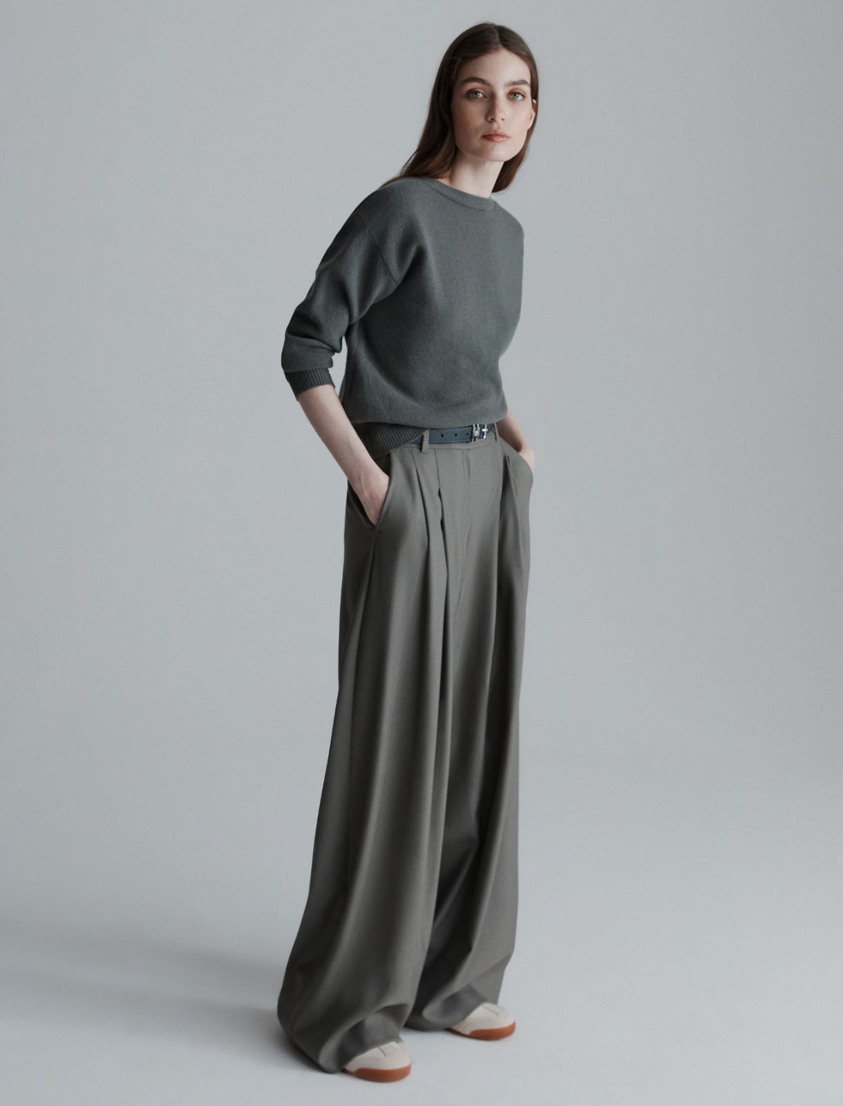 Back-neck sweater - OLIVE - Marella - 2