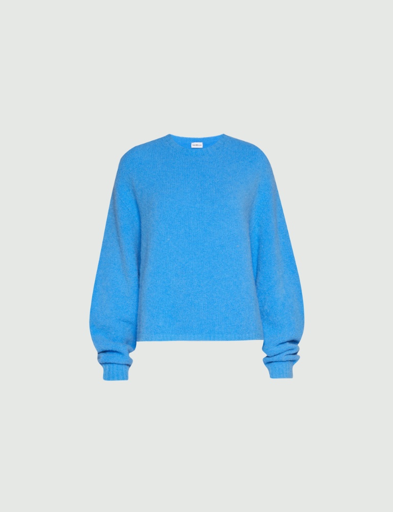 Stretch alpaca crew-neck sweater - Marella