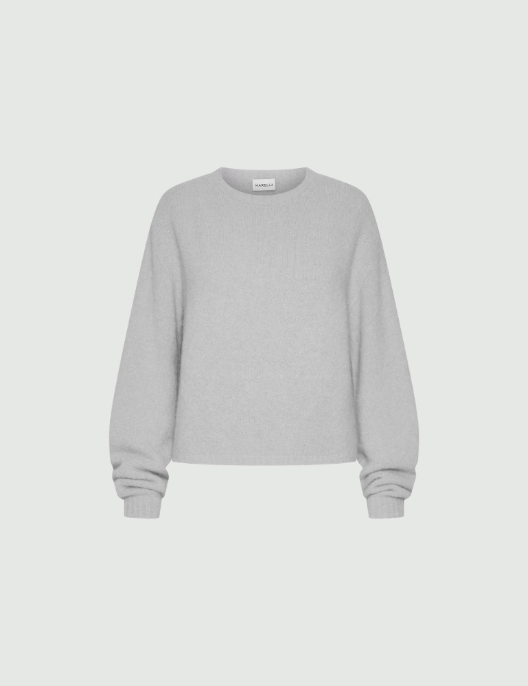 Stretch alpaca crew-neck sweater - Marella
