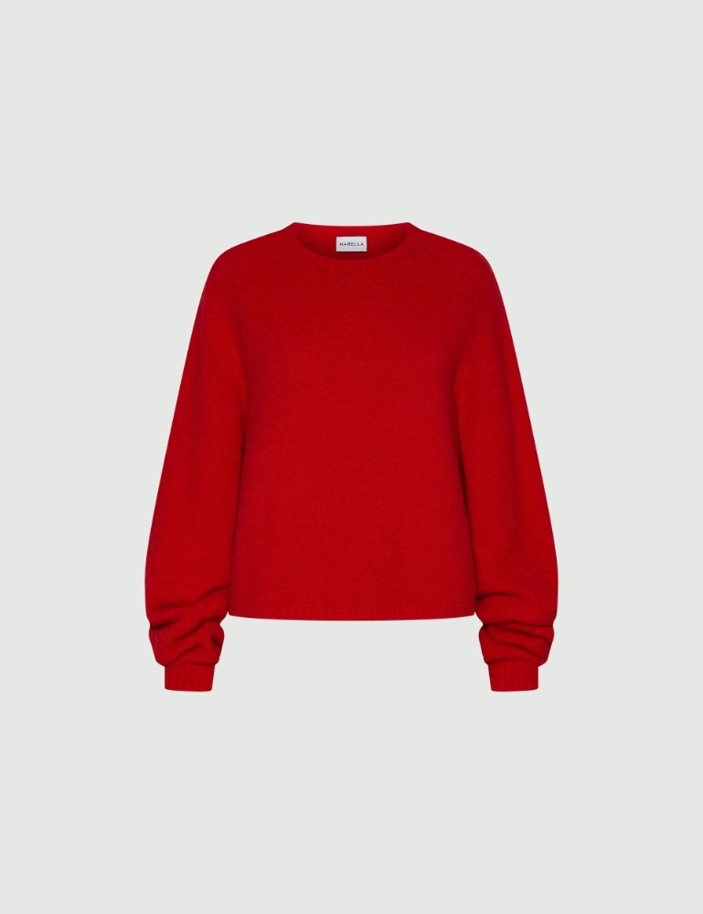 Stretch alpaca crew-neck sweater - Marella