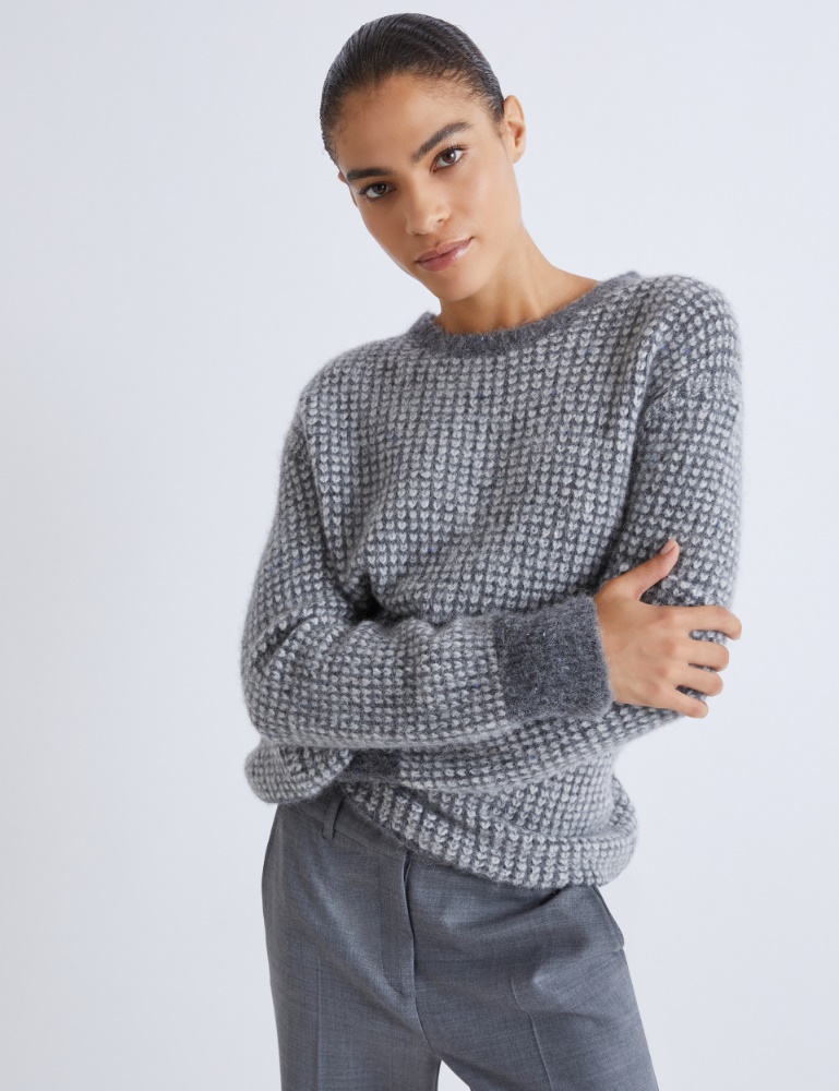 Jacquard crew-neck sweater - Marella