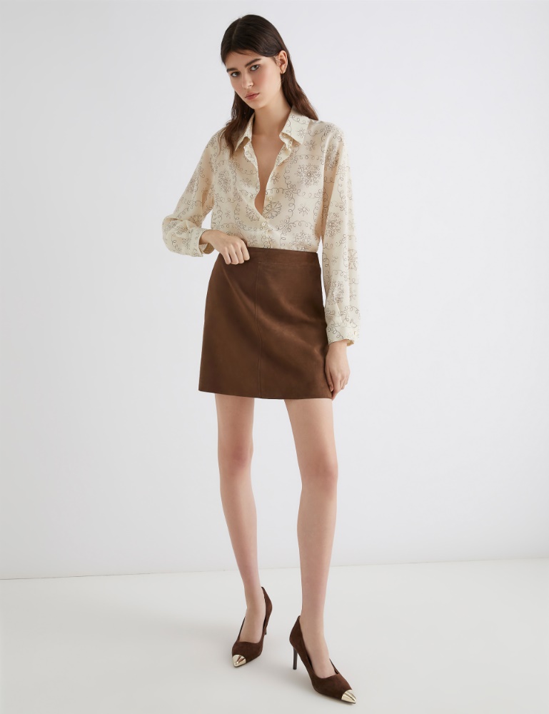 Suede mini skirt - Marella