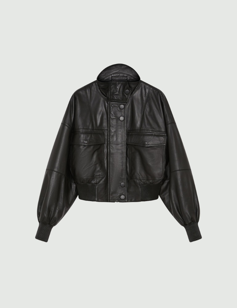 Bomber rembourré en cuir - Marella