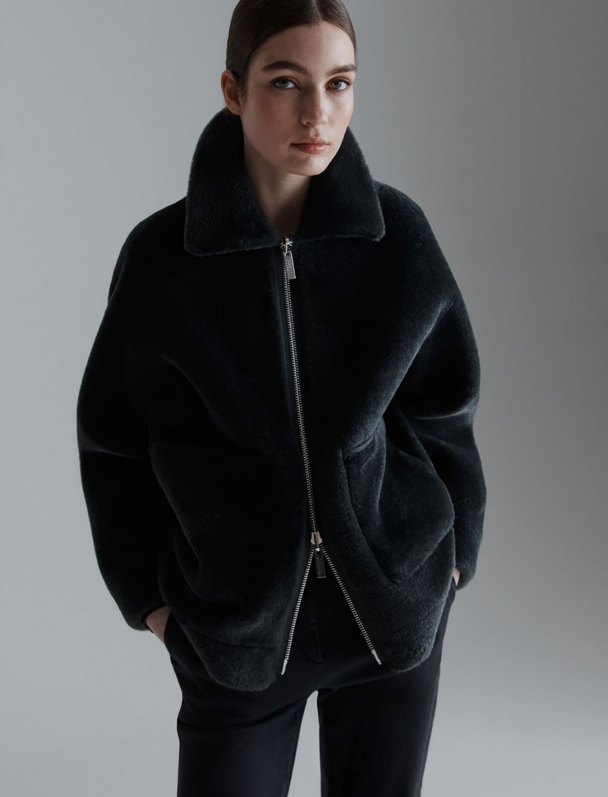 Wendbare Cocoon-Jacke - ANTHRAZIT - Marella - 3