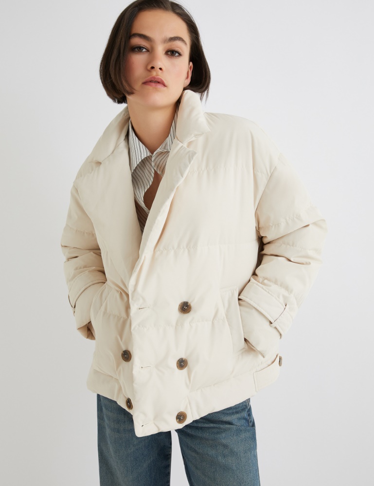 Down-padded pea coat - Marella