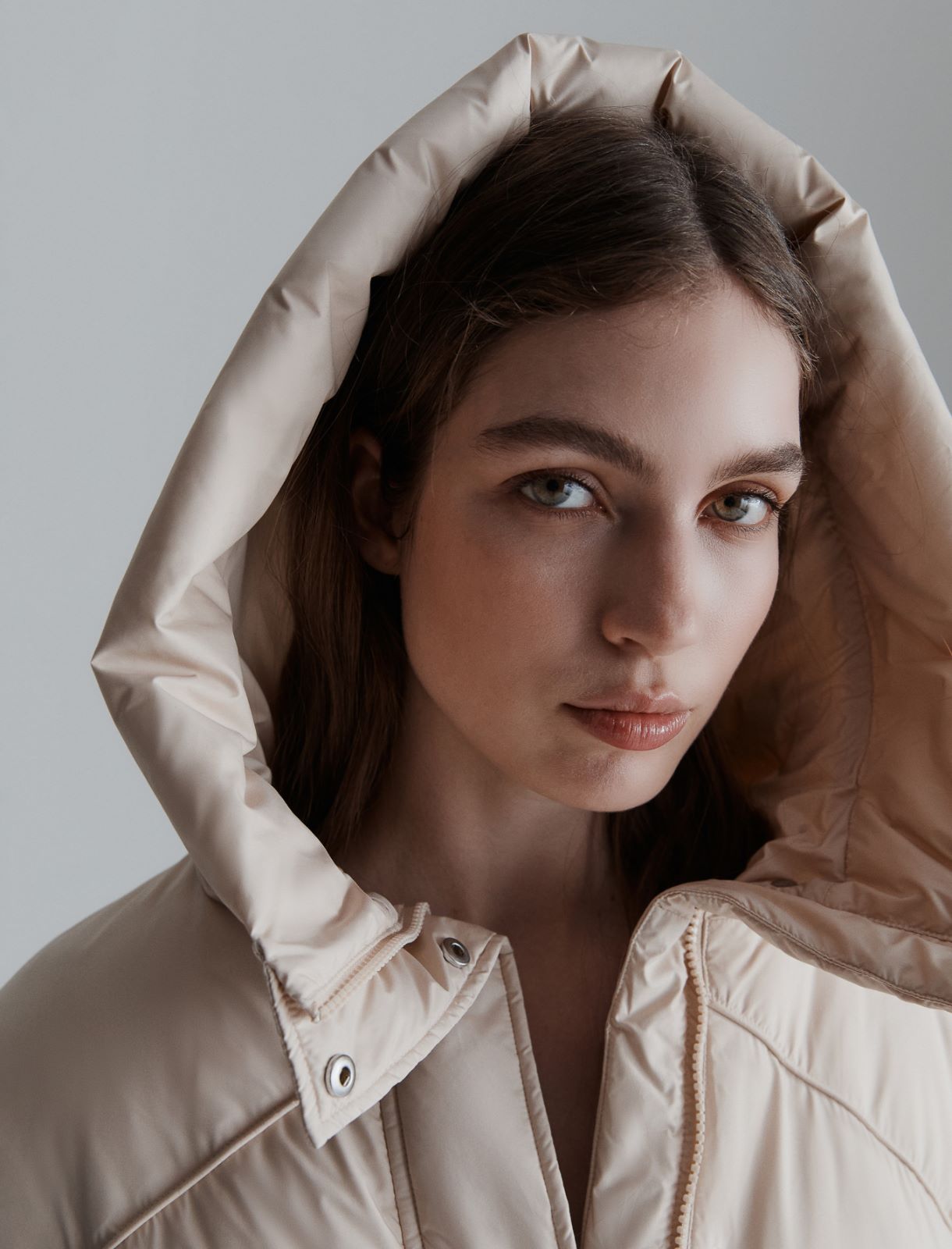 Waterproof down jacket - CREAM - Marella - 5