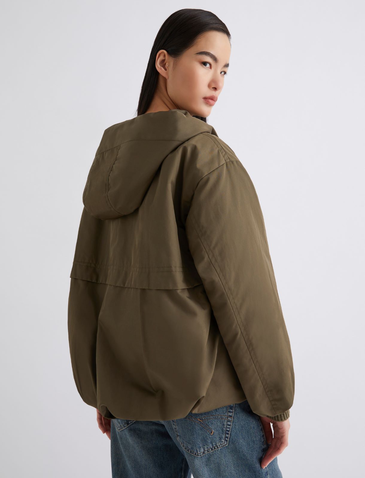 Water-repellent fabric padded heavy jacket - KAKI - Marella - 2