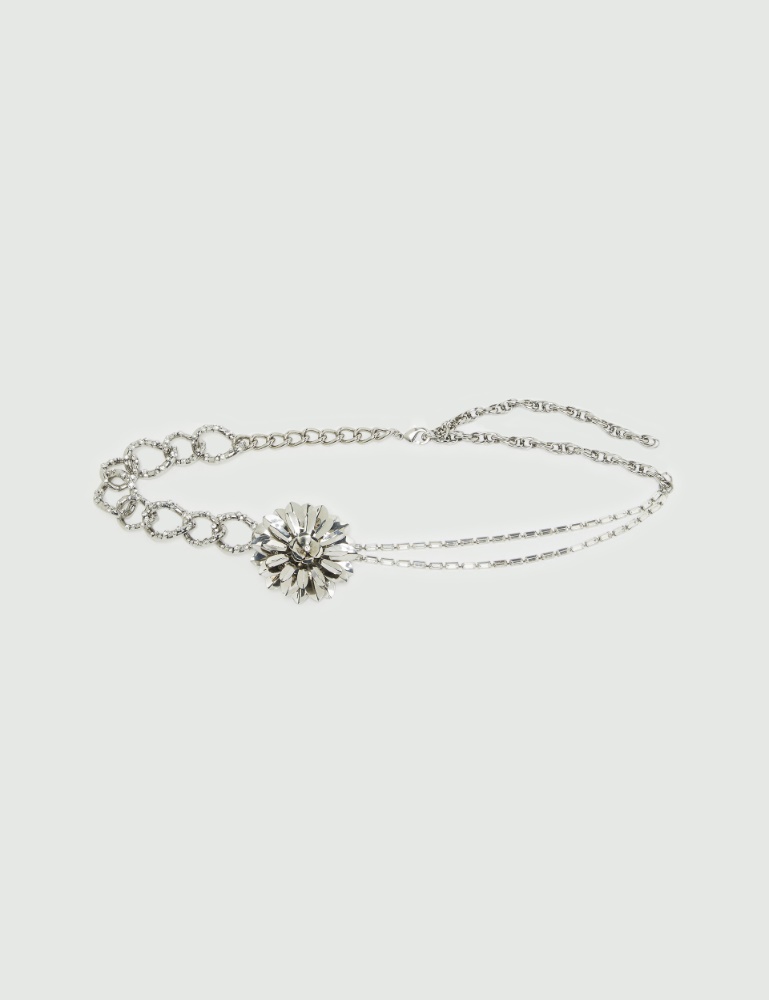 Cinturón con flor y pedrería - Marella