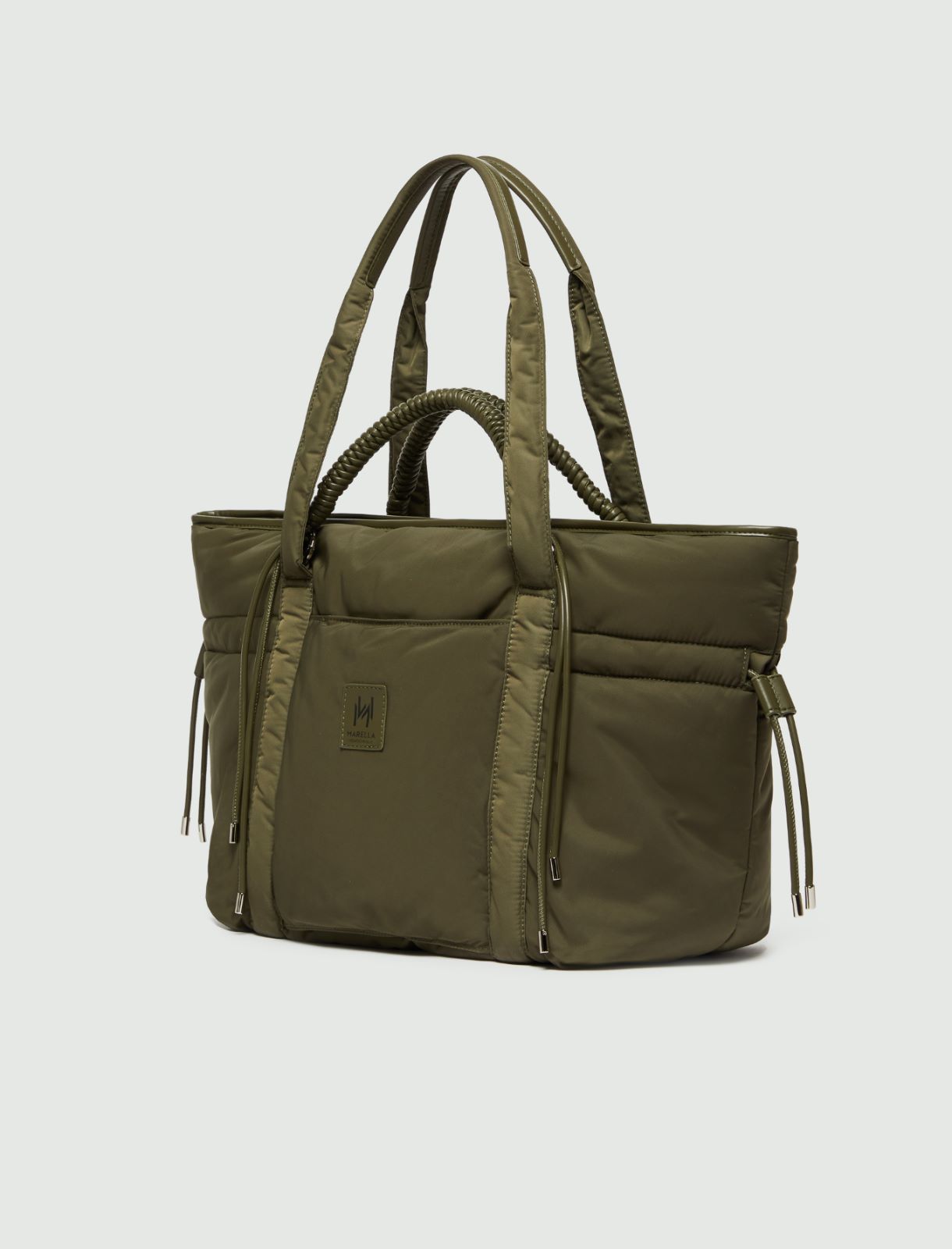 Double-handle weekend bag - OLIVE GREEN - Marella - 2