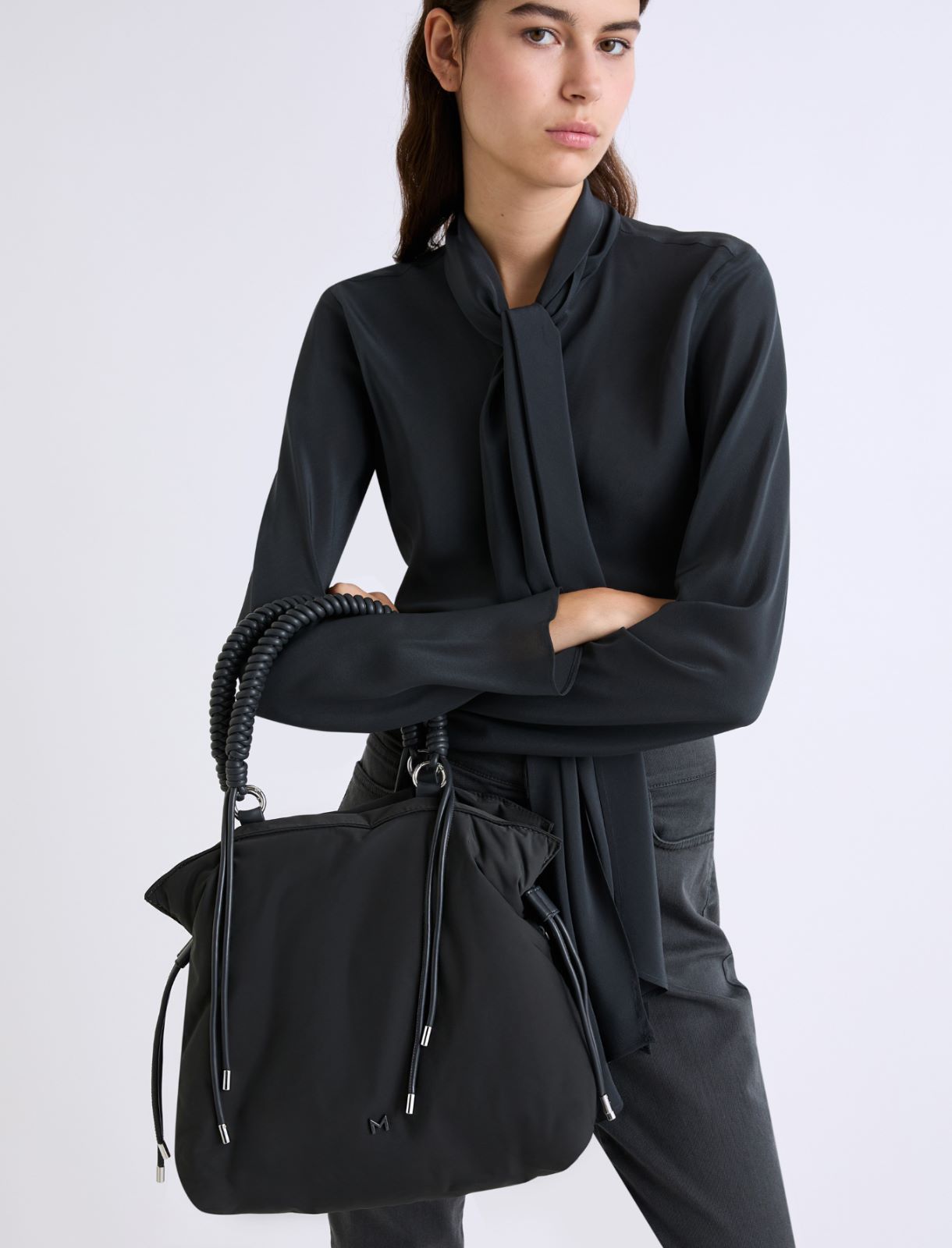 Shopping tote - DARK GREY - Marella - 4