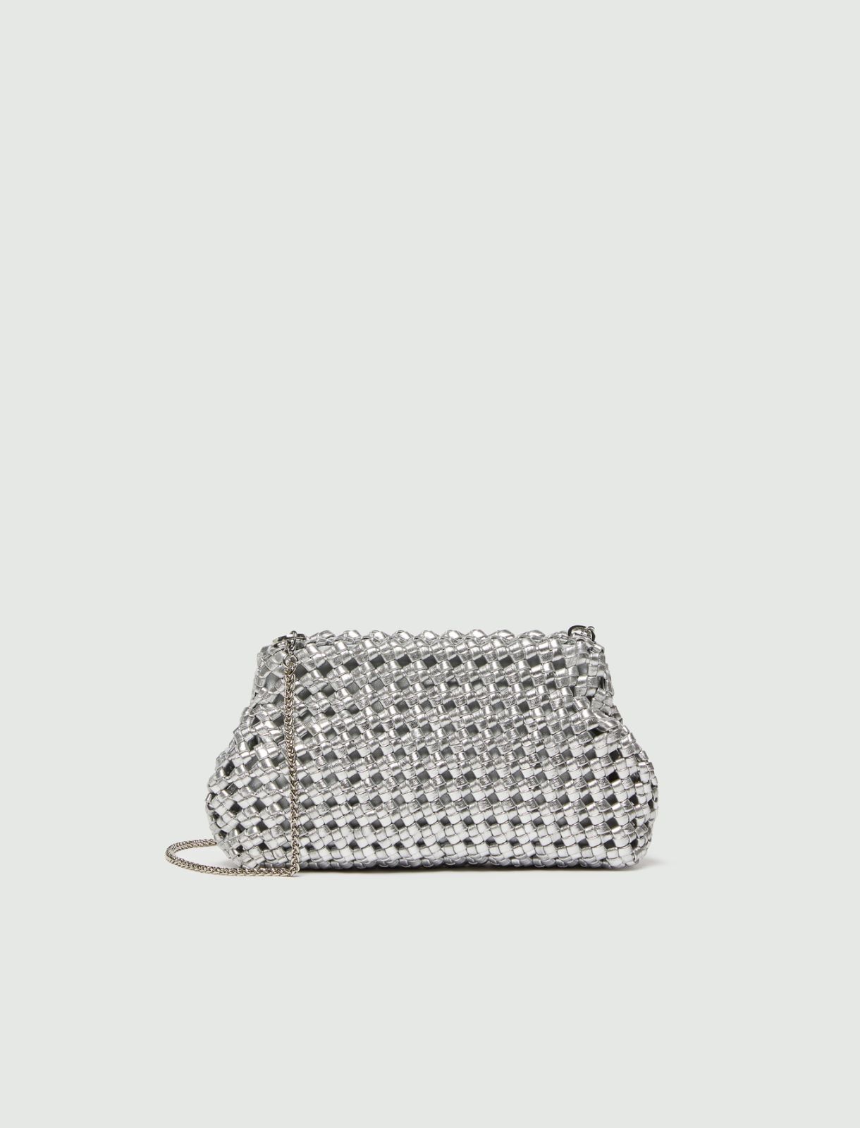 Elegant small clutch - SILVER - Marella