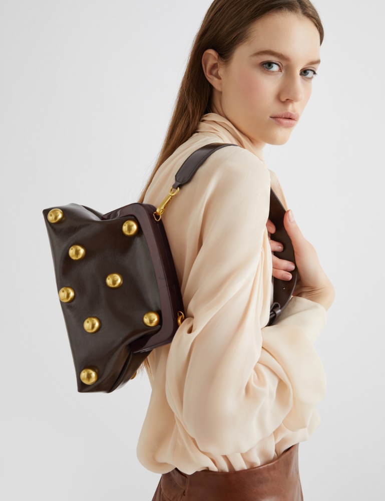 Small leather clutch - Marella