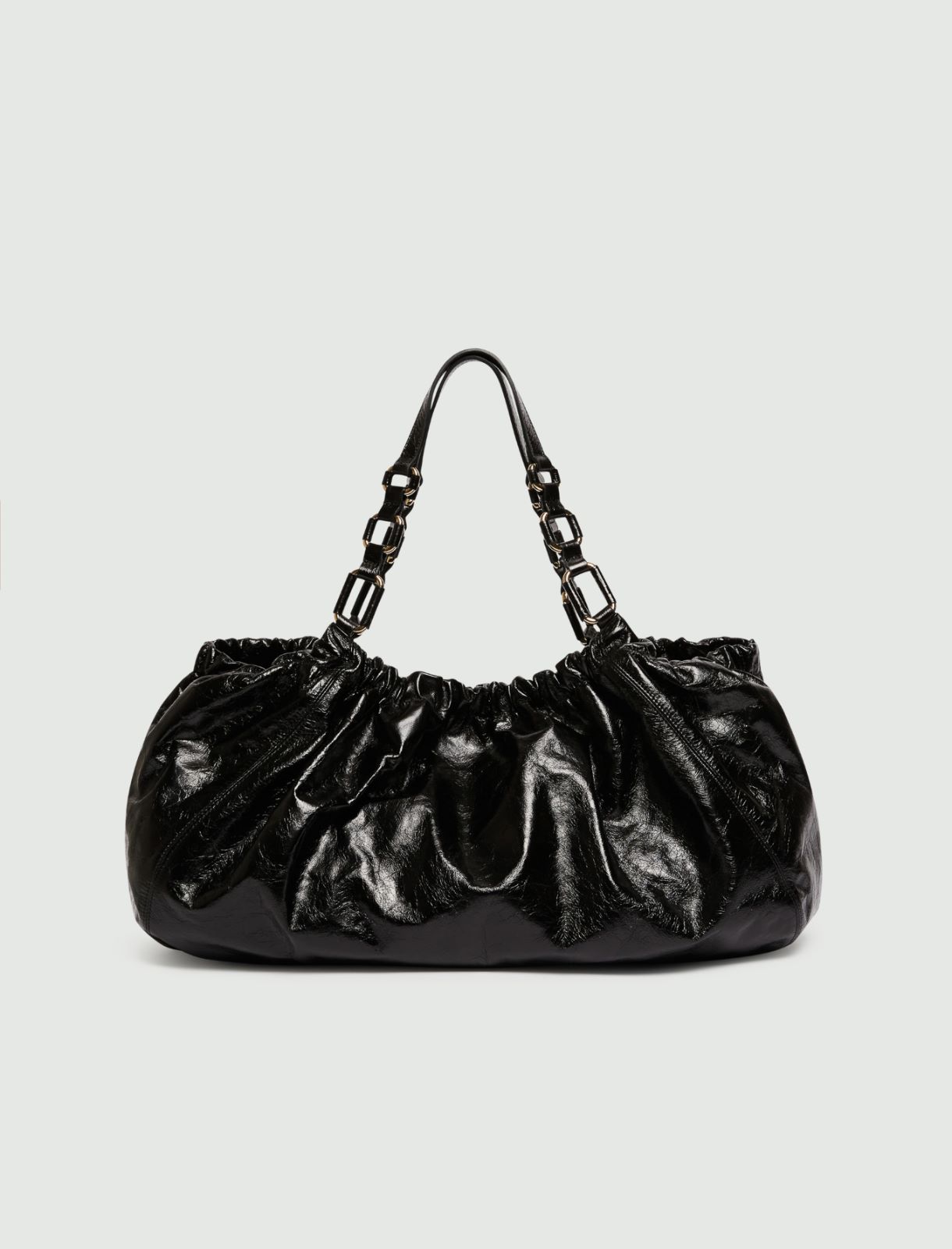 Grand cabas en cuir - NOIR - Marella