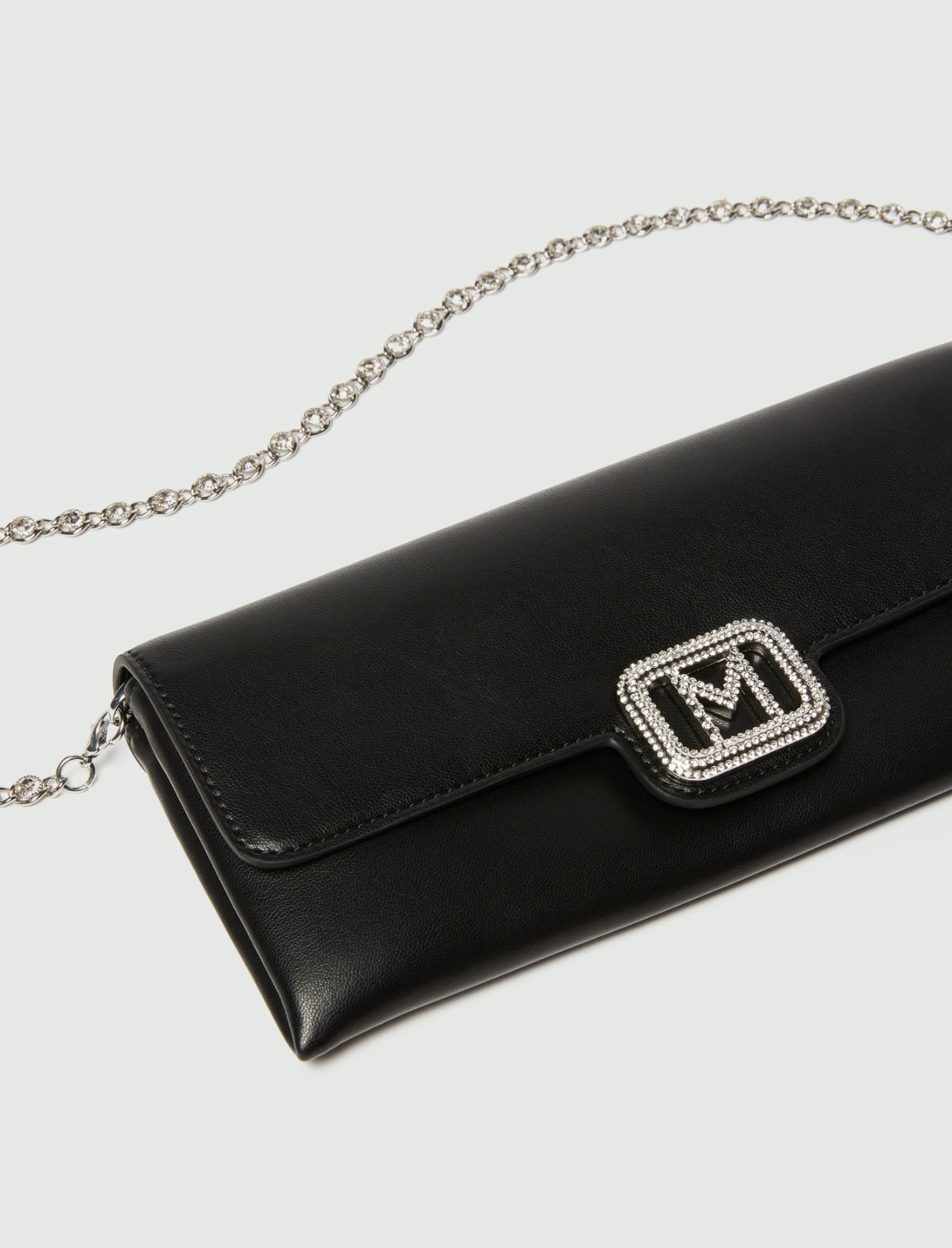 Leather crossbody bag - BLACK - Marella - 3