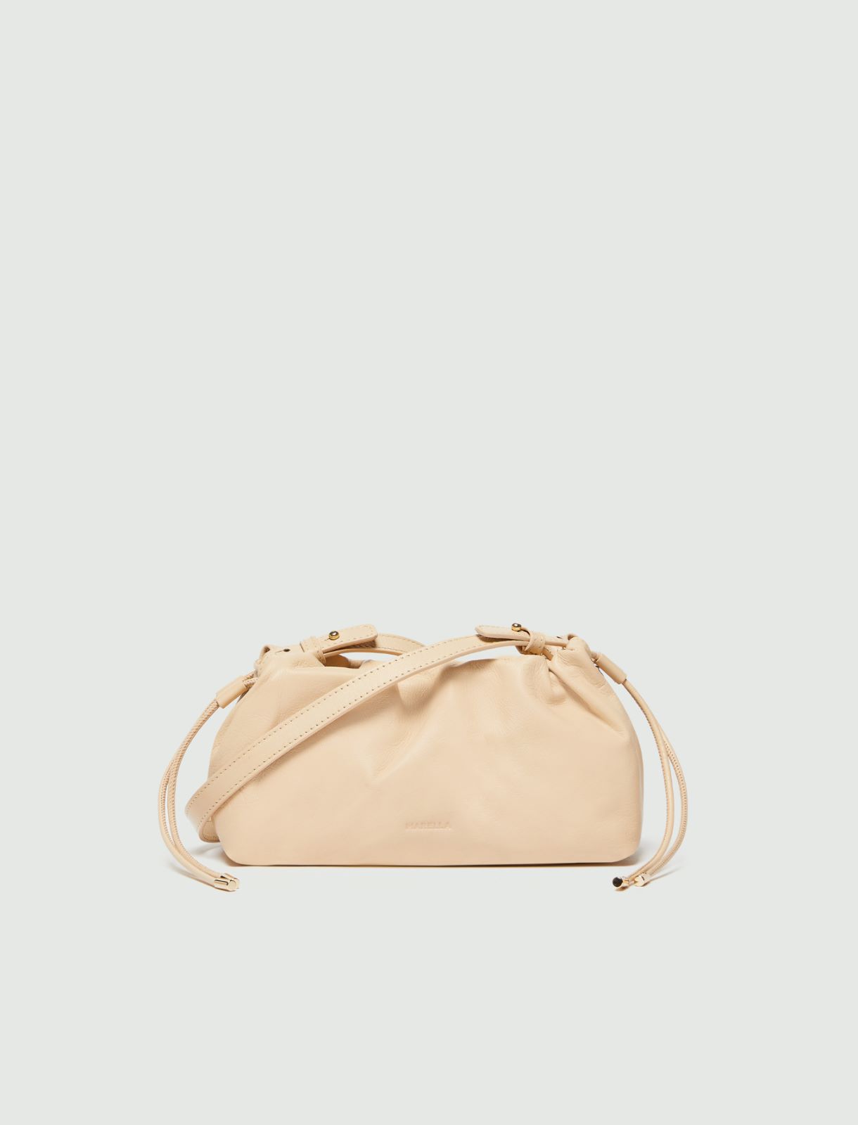Unstructured Nappa leather bag - POWDER - Marella