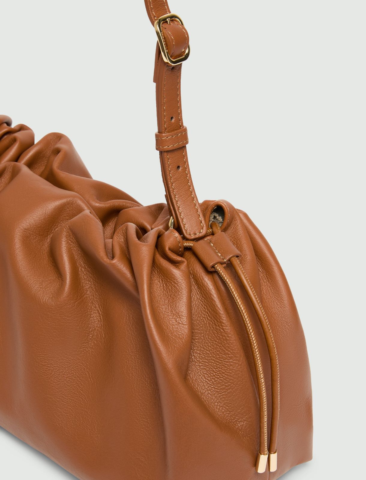 Nappa leather handbag - TOBACCO - Marella - 3