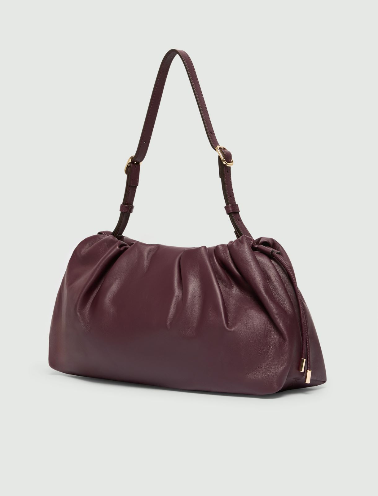Nappa leather handbag - BORDEAUX - Marella - 2