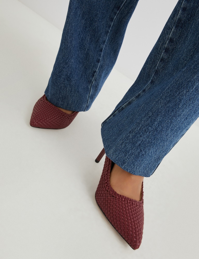 Woven court shoes - Marella